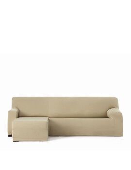 Funda para chaise longue de brazo corto izquierdo Eysa BRONX Beige 110 x 110 x 310 cm