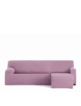 Capa para chaise longue de braço curto direito Eysa BRONX Cor de Rosa 110 x 110 x 310 cm