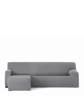 Funda para chaise longue de brazo corto izquierdo Eysa BRONX Gris 110 x 110 x 310 cm