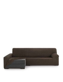 Funda para chaise longue de brazo largo izquierdo Eysa THOR Marrón 170 x 110 x 310 cm