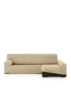 Funda para chaise longue de brazo largo derecho Eysa ULISES Beige 170 x 110 x 310 cm