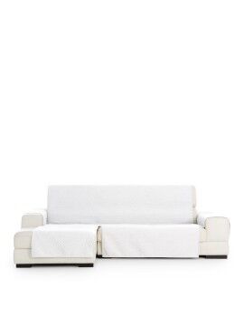 Capa para chaise longue de braço curto esquerdo Eysa SILVER Branco 100 x 110 x 240 cm