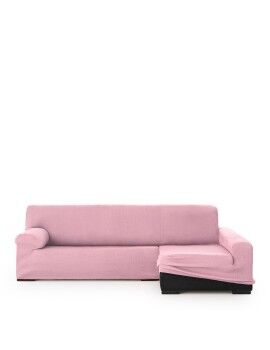 Funda para chaise longue de brazo largo derecho Eysa ULISES Rosa Rosa claro 170 x 110 x 310 cm