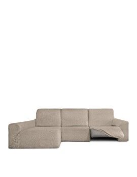 Capa para chaise longue de braço comprido esquerdo Eysa ROC Marrom Glacé Marrom claro 180 x 120 x...