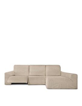 Funda para chaise longue de brazo largo derecho Eysa ROC Beige 180 x 120 x 360 cm