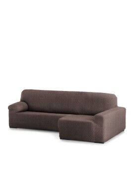 Capa para chaise longue de braço curto direito Eysa ROC Castanho 180 x 120 x 360 cm