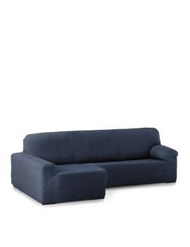 Funda para chaise longue de brazo corto izquierdo Eysa ROC Azul 180 x 120 x 360 cm