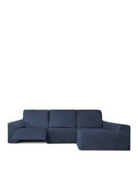 Funda para chaise longue de brazo largo derecho Eysa ROC Azul 180 x 120 x 360 cm