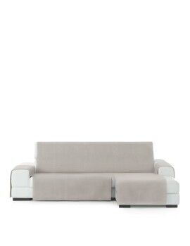 Funda para chaise longue de brazo corto derecho Eysa LEVANTE Beige Lino 100 x 110 x 290 cm