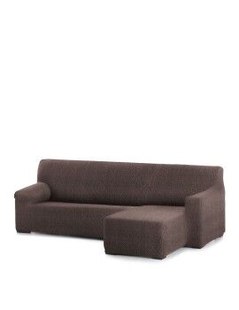 Capa para chaise longue de braço curto direito Eysa ROC Castanho 120 x 120 x 360 cm