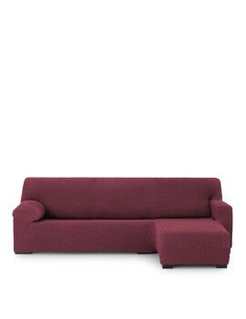 Capa para chaise longue de braço curto direito Eysa THOR Castanho-avermelhado 110 x 110 x 310 cm