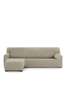 Funda para chaise longue de brazo corto izquierdo Eysa THOR Beige 110 x 110 x 310 cm