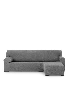 Funda para chaise longue de brazo corto derecho Eysa THOR Gris oscuro 110 x 110 x 310 cm