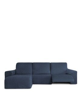 Funda para chaise longue de brazo corto izquierdo Eysa ROC Azul 120 x 120 x 360 cm