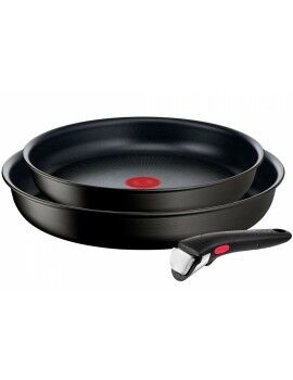 Juego de Sartenes Tefal INGENIO UNLIMITED Ø 22 cm Ø 26 cm Negro