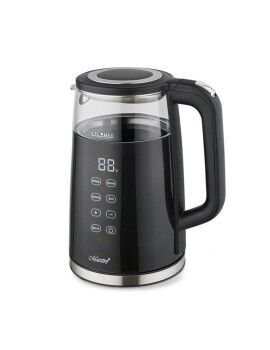 Hervidor Feel Maestro MR-049 Negro Transparente Cristal Vidrio de Borosilicato 2200 W 1,7 L