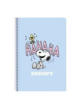 Caderno Snoopy Imagine Azul...