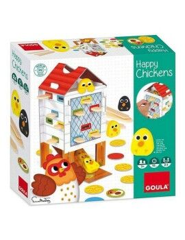 Jogo de Habilidade para Bebé HAPPY CHICKEN Goula 53170