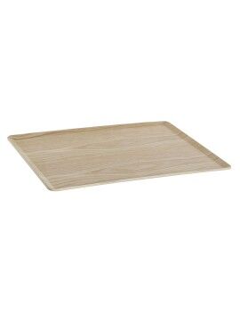 Bandeja DKD Home Decor Natural Bambú 36 x 28 cm 36 x 28 x 0,8 cm