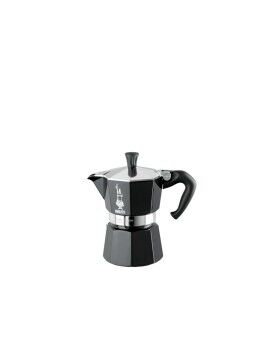 Cafeteira Italiana Bialetti Moka Express Preto Alumínio 6 Copos