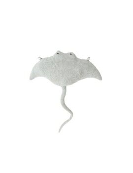 Peluche Crochetts OCÉANO Gris Mantarraya 67 x 77 x 11 cm