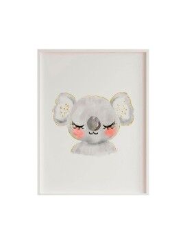 Pintura Crochetts Multicolor Madeira MDF 33 x 43 x 2 cm Koala