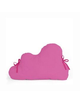 Protector de Cuna HappyFriday Basic Kids Cloud Fucsia 60 x 40 cm