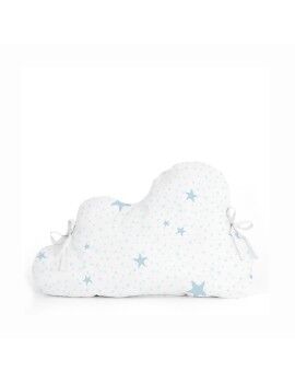 Protector de Cuna HappyFriday Basic Kids Little star  Azul 60 x 40 cm