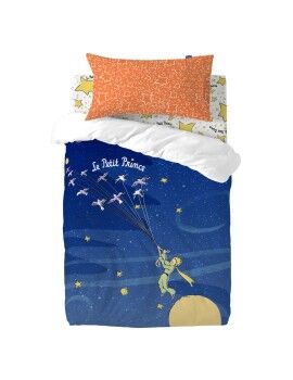 Conjunto de capa de edredom HappyFriday Le Petit Prince Migration Multicolor Berço de Bebé 2 Peças