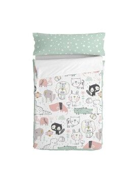 Saco Nórdico con Relleno HappyFriday Moshi Moshi Best Buddies Multicolor 105 x 200 cm