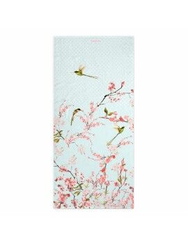 Toalha de banho HappyFriday Chinoiserie Multicolor 70 x 150 cm