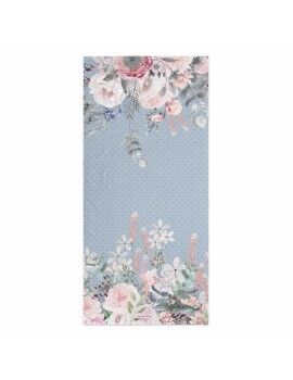 Toalha de banho HappyFriday Soft Bouquet Multicolor 70 x 150 cm