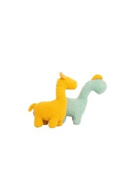 Conjunto de peluches Crochetts Dinossauro Girafa 2 Peças