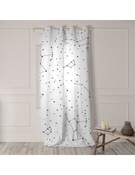 Cortinas HappyFriday BLANC Multicolor Estrelas 140 x 300 cm