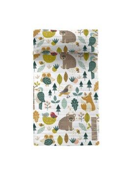 Colcha HappyFriday Moshi Moshi Multicolor 200 x 260 cm Bosque