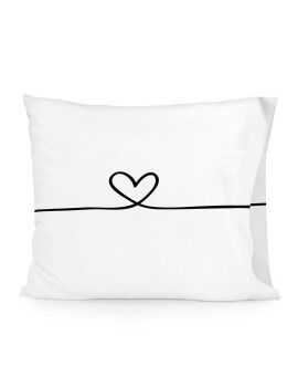 Funda de almohada HappyFriday Blanc My Love Multicolor 60 x 70 cm