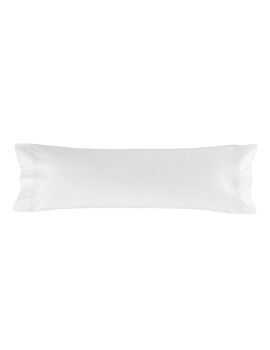 Funda de almohada HappyFriday BASIC Blanco 45 x 125 cm