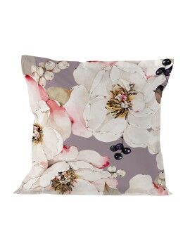 Capa de almofada HappyFriday White Peonies Multicolor 60 x 60 cm