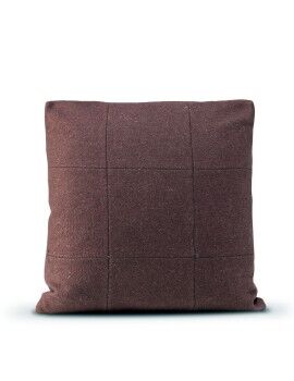 Capa de travesseiro HappyFriday HF Living Square Felt Castanho-avermelhado 50 x 50 cm