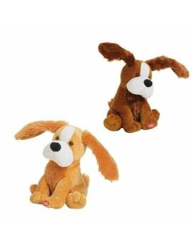 Peluche Cão Orelhas Movimento 25 cm