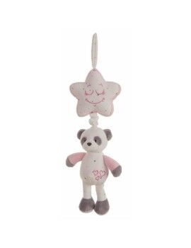 Guizo Musical Baby Panda 35 cm Estrela Cor de Rosa