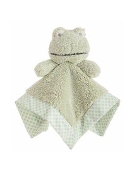 Doudou    doble capa 30 x 30 cm Lunares Verde