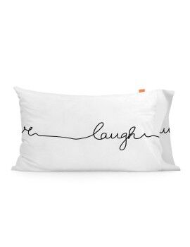 Juego de fundas de almohada HappyFriday Live Multicolor 50 x 75 cm 2 Piezas