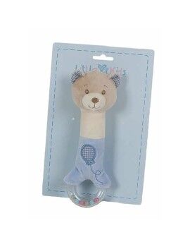 Peluche Chocalho Vichi Azul Urso Mordedor 20 cm 20cm