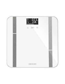 Báscula Digital de Baño Cecotec Surface Precision 9400 Full Healthy Blanco Acero Inoxidable 180...