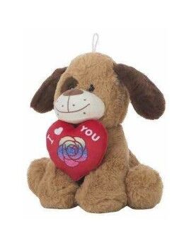 Peluche Amour Coração Cão 25cm