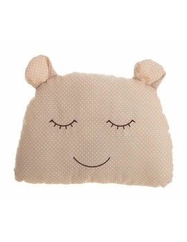 Almofada Urso Peluche 35 x 29 cm Bege