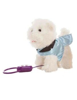 Peluche com Movimento Dog Branco 22 cm (22 cm)