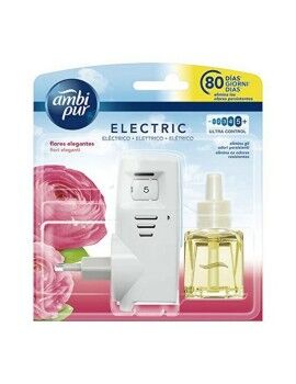 Ambientador Eléctrico y Recambio Elegante Ambi Pur (21,5 ml)