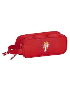 Neceser Escolar Real Sporting de Gijón Rojo 21 x 8 x 6 cm